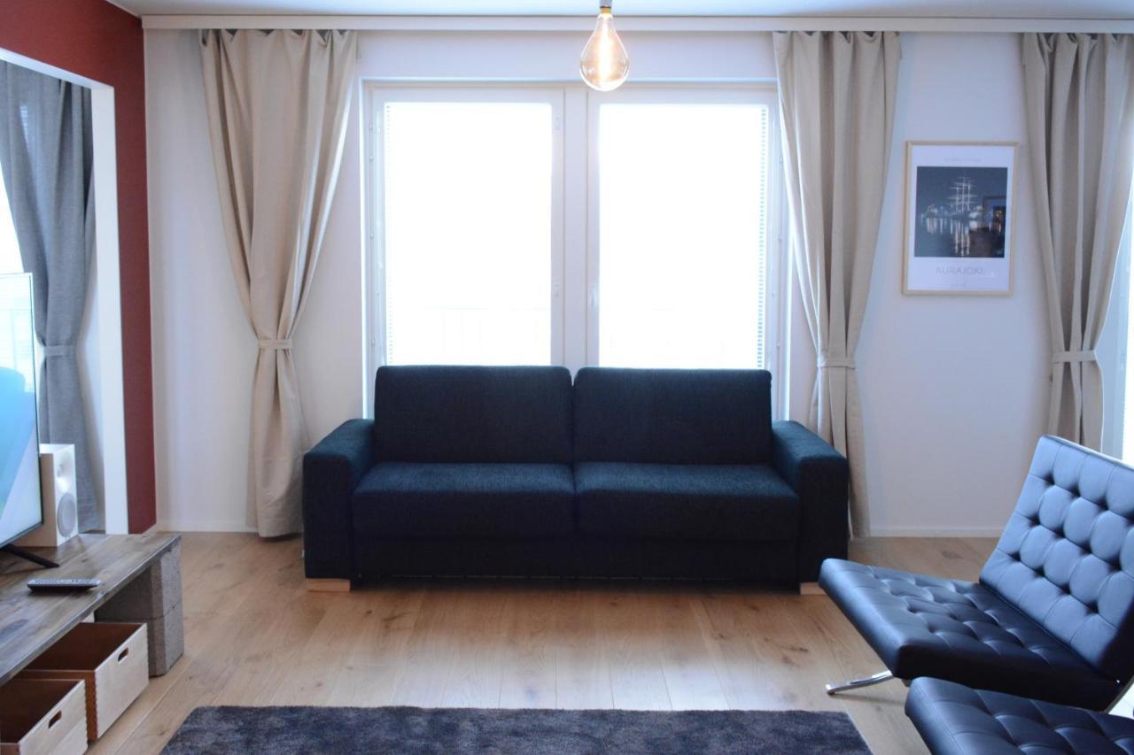 Riverside Lux With 2 Bedrooms, Car Park Garage And Sauna Turku Exterior foto
