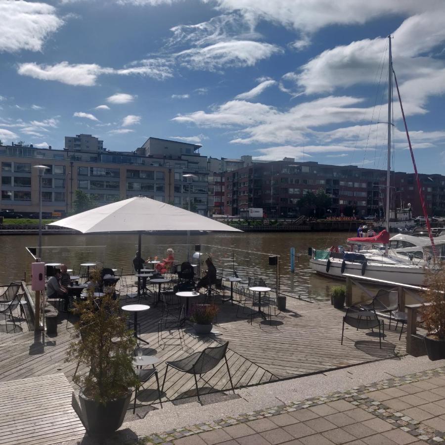 Riverside Lux With 2 Bedrooms, Car Park Garage And Sauna Turku Exterior foto
