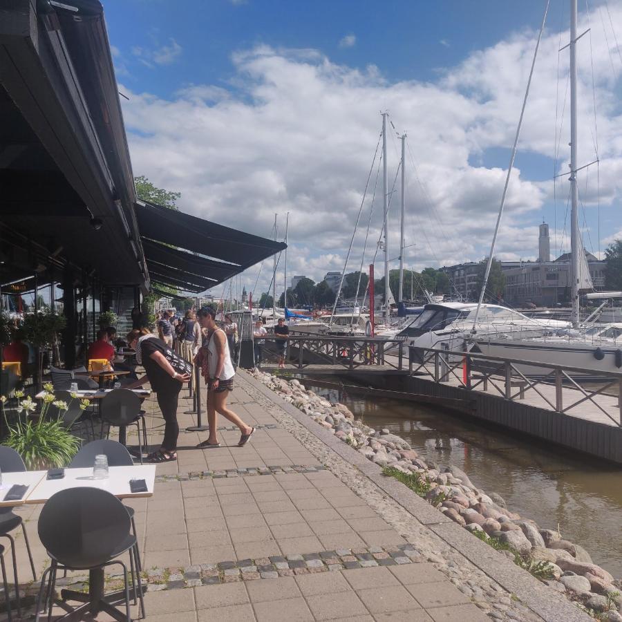 Riverside Lux With 2 Bedrooms, Car Park Garage And Sauna Turku Exterior foto